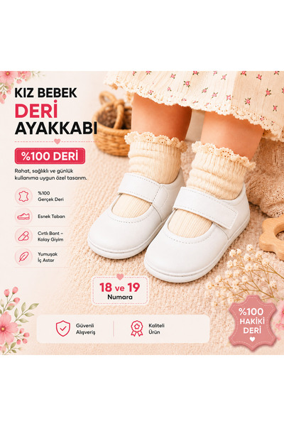 My Baby Kumsal أحذية وأحذية أطفال ملونة وعالية الجودة مصنوعة من الجلد بنسبة 1...