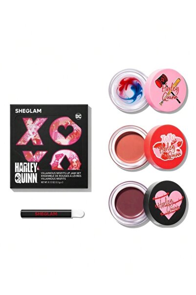 SHEGLAM Harley Quinn Villainous Misfits Lip Jam Set