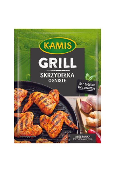 Kamis Condiment pentru gratar, Kamis, pentru aripioare picante, 20g