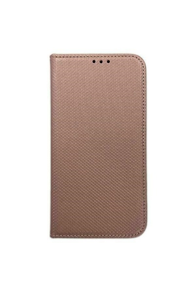 OEM Έξυπνη Μαγνητική Θήκη Βιβλίου για iPhone 15, Ροζ Χρυσό