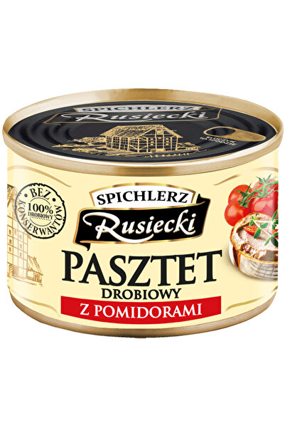 SPICHLERZ RUSIECKI Pate din carne de pui cu rosii Spichlerz Rusiecki, 160g