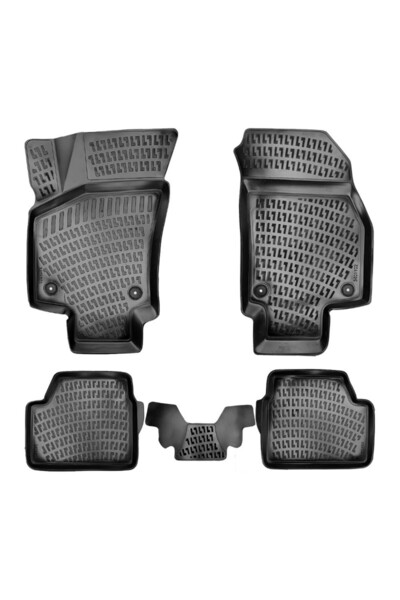 Umbrella Set de covorașe auto din cauciuc tip tavă pentru Opel Astra H 2004-2009