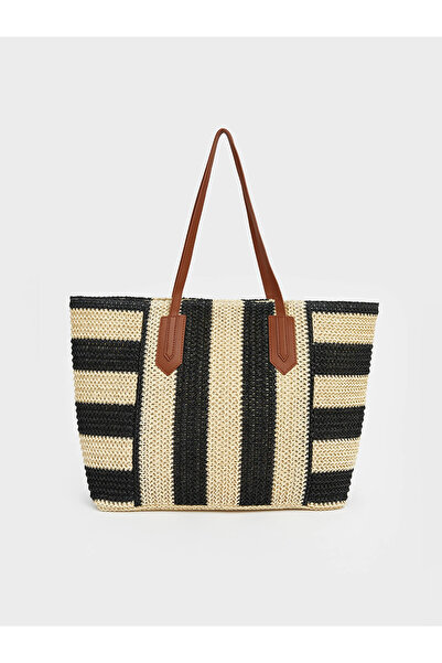 LC Waikiki LCW ACCESSORIES Γυναικεία τσάντα παραλίας με ιμάντα ώμου