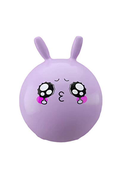 CWT Minge săritoare cu mânere pentru copii, PVC, 45 cm, Mov