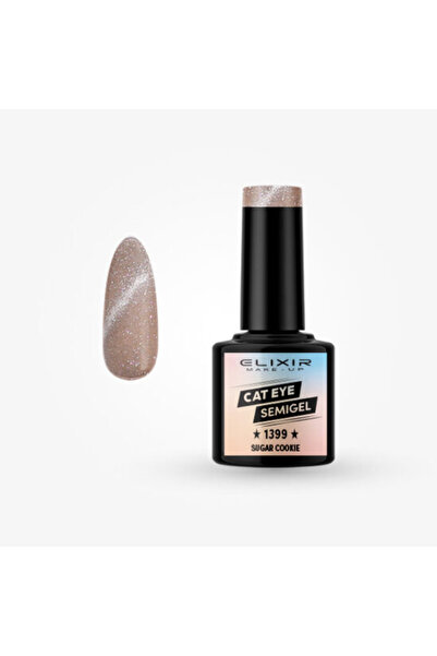 Elixir CAT EYE SEMI GEL (ΗΜΙΜΟΝΙΜΟ BΕΡΝΙΚΙ) - 1399 SUGAR COOKIE 8ML