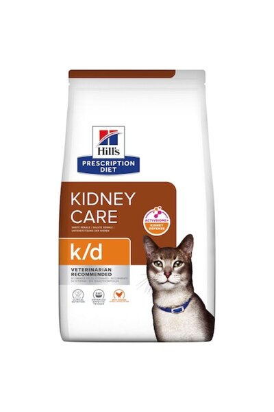 Hill's Prescription Diet Hil's PD k/d hrană uscată pentru pisici pentru îngri...