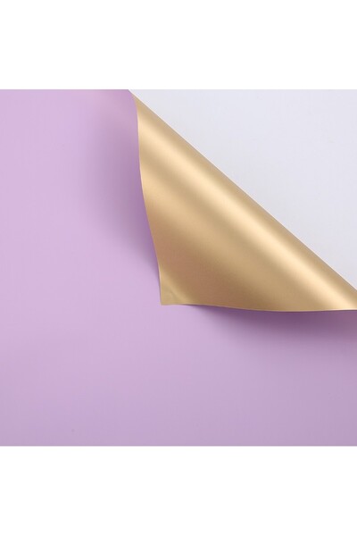 OEM Bicolor Plastic Cellophane Lavender 58x58 cm