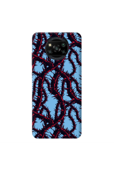 Other Xiaomi Poco X3 /X3 Pro Prickly ivy Blue Colored Silicone TPU Θήκη
