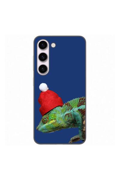 OEM Husa compatibila cu Samsung Galaxy S23 Silicon Gel Tpu Model Craciun Came...