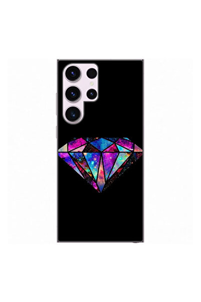 OEM Husa compatibila cu Samsung Galaxy S23 Ultra Silicon Gel Tpu Model Diamon...