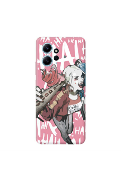 Other Xiaomi Redmi Note 12 4G Ha Ha Ha Pink Colored Silicone TPU Θήκη