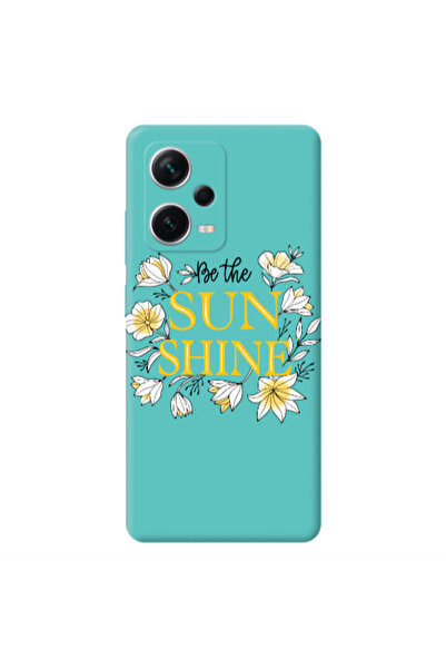Other Xiaomi Poco X5 Sun Shine Turquoise Colored Silicone TPU Θήκη