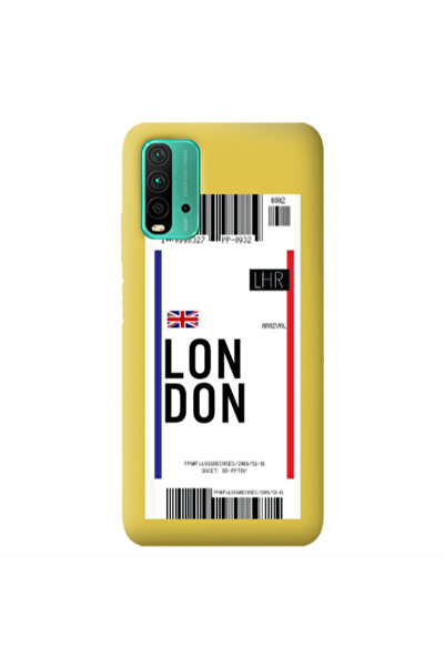 Other Xiaomi Poco M3 London Arrival Yellow Colored Silicone TPU Θήκη