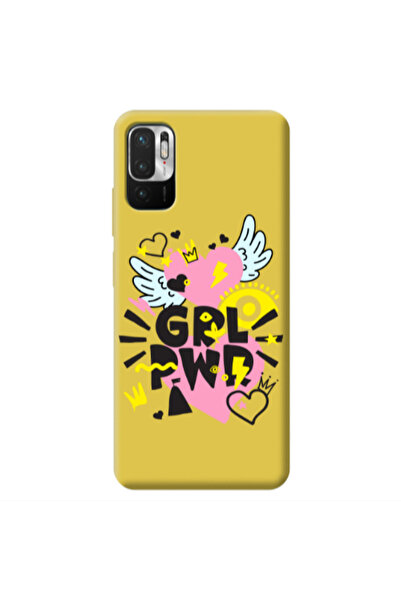 Other Xiaomi Redmi Note 10 Pro 5G Grl Pwr Yellow Colored Silicone TPU Θήκη