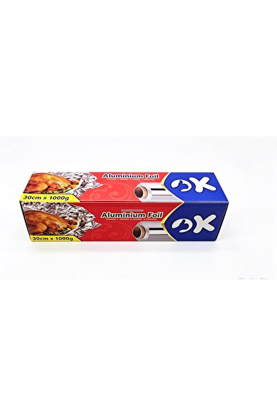 OKAI High Quality Food Wrapping and Cooking Foil Paper 30cm Width (1kg)