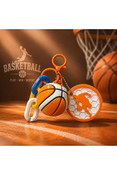 Basketbol Anahtarlık – Spor Temalı Premium Anahtarlık charm