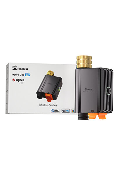 Sonoff Zigbee Debi Ölçerli Akıllı Su Vanası | SWV-ZFE