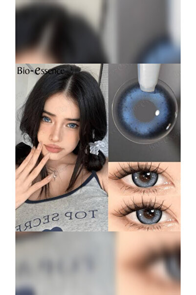 Elvoria Gene3t blue mavi renkte göz lensi