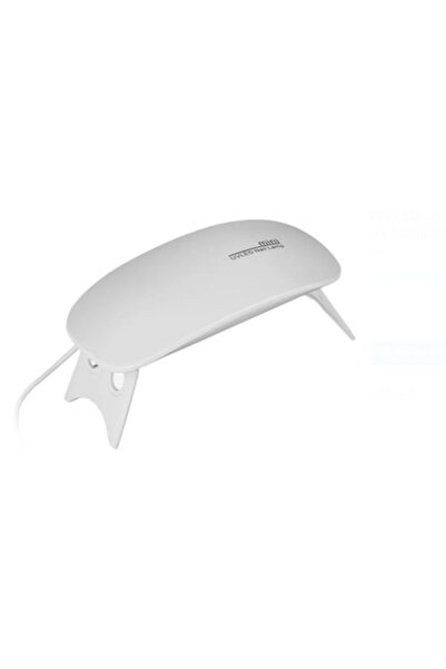 Victoria Lampa Mini LED/UV 6W pentru Oja Semipermanenta, USB, Alba, 13.5x6.8 cm