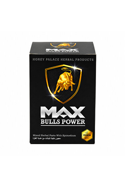 Power Honey Max Bulls Power Bal ve Bitkisel Karışımlı Macun 240 Gr