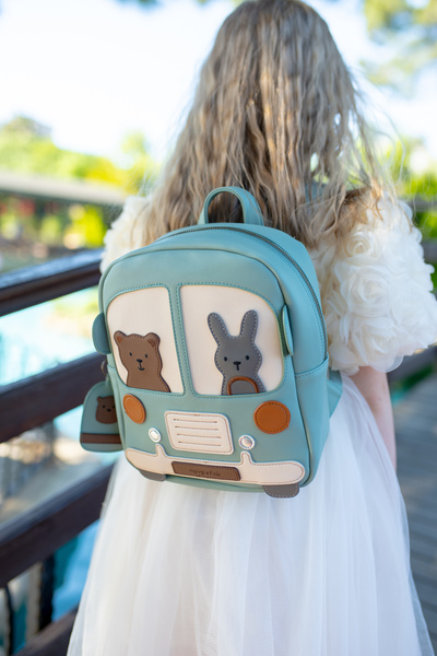 m montefair Little Explorers Adventure Bus Kindergarten, Nursery, and Daycare...
