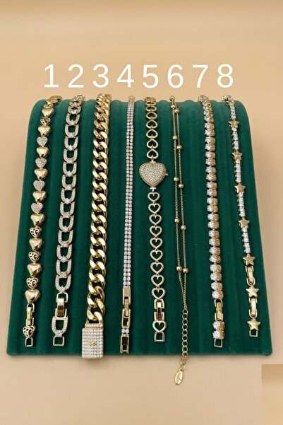 Jaida Moda 14K Altın Kaplama Xuping Bileklik Serisi (1 Adet)