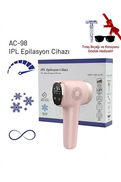 HAYAT MEDİKAL 17 İPL ULTRA LAZER EPİLASYON CİHAZI AC 98