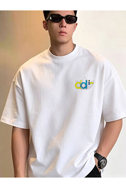 SAUDI Men and Women's 100% Cotton T-Shirt - Oversized Crew Neck Short Sleeve ...