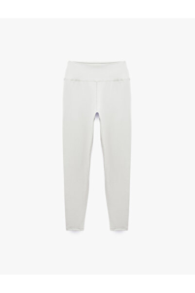 Koton Leggings sport interlock slim cu talie înaltă
