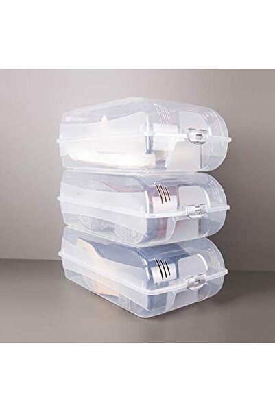 Yıldızan Edl Shop 50817 Bay Shoe Protection Box, Transparent, 37.5 X 21 X 13....