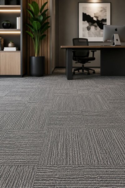 DEKOSET Karo Halı City 610 ( 1 Karo: 50 x 50 cm | 1 Paket: 5 m² )