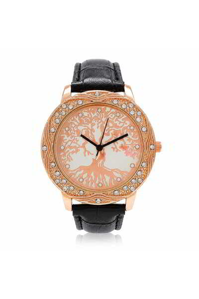 Watch Ceas pentru femei, Casual, Francesca di Geneva, Negru, FF399