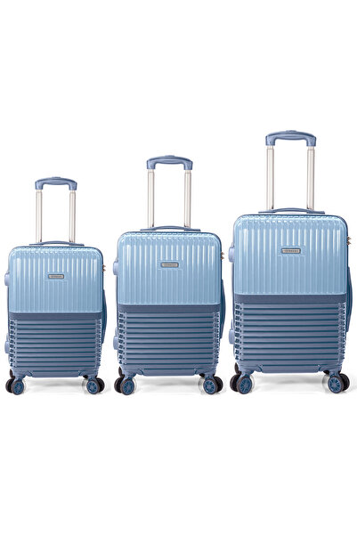Benzi Set de trolere extensibile, Benzi, Policarbonat, BZ 5914, 3 piese, Alba...