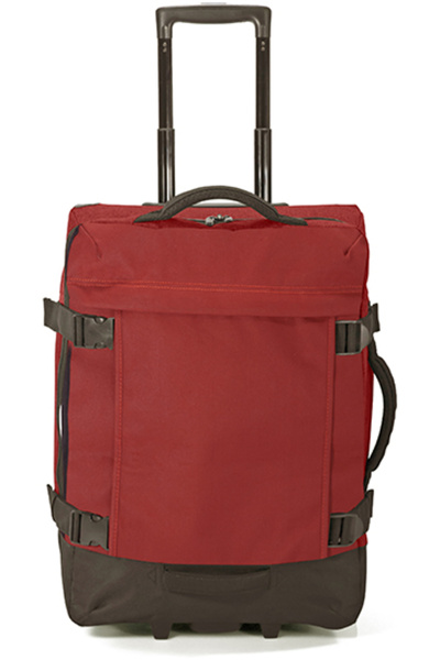Benzi Troler mediu 62x43x24 cm, 60L, 2 roți, Poliester, BZ 5850, Roșu cărămiziu