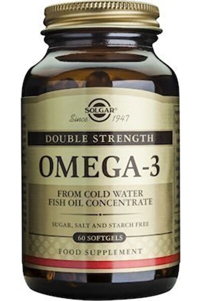 Solgar Omega 3 Double Strength, 60softgels