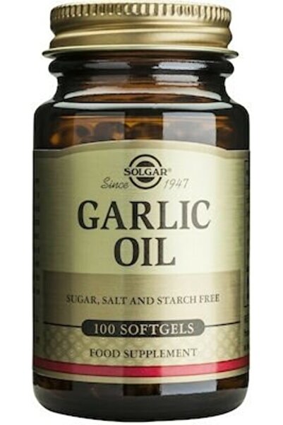 Solgar Garlic Oil, 100veg.caps