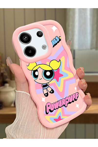 Hontinga Redmi Note 13 Pro 5G Uyumlu Kılıf kamera koruyucu Pembe Silikon Coup...