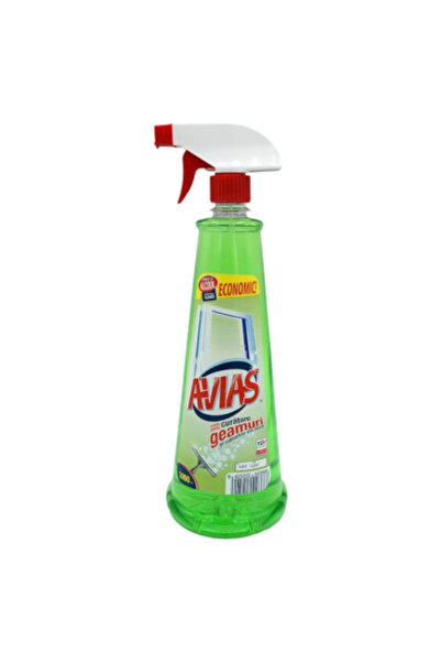 AVIAS Top Bottom Set of 2 x Glass Solution with Green Spray 1 L