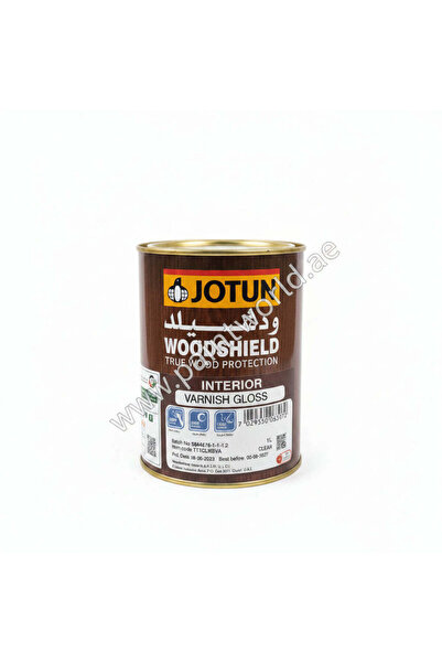 Jotun WOODSHIELD VARNISH INTERIOR GLOSS CLEAR – FAST DRYING WATER-RESISTANT W...