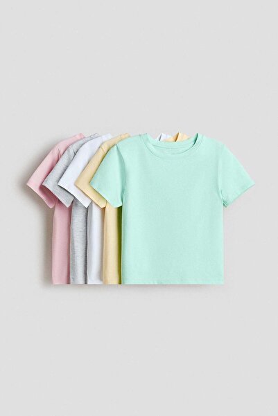 H&M 5-pack cotton T-shirts