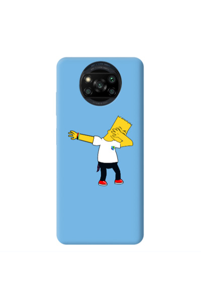 Other Xiaomi Poco X3 /X3 Pro Simpsons2 Blue Colored Silicone TPU Θήκη