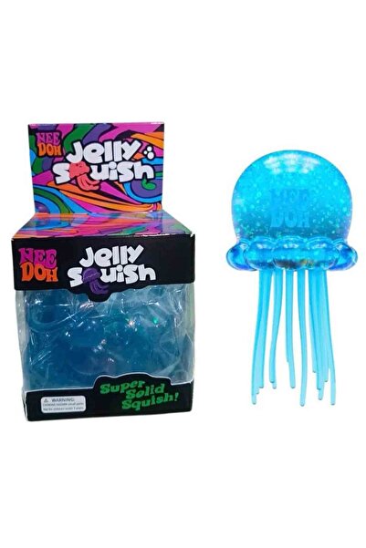 OEM Needoh Jelly Squish Ahtapot - Mavi