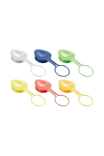 The Bros Plastic Bottle Stopper, 6 Pcs Presto, Assorted, 16.1 x 11 2.1 cm