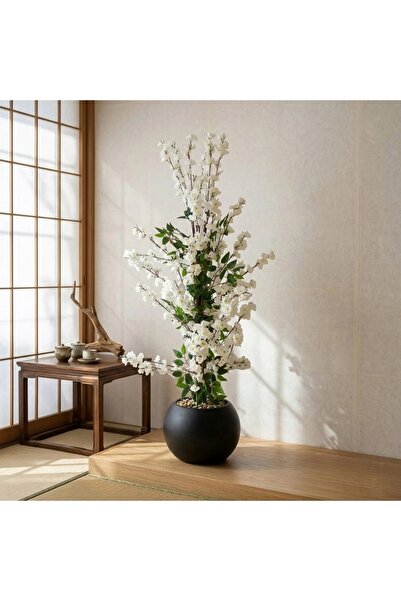 Al Hadaya Mall Artificial Rose Tree with Elegant Classic Design and Plastic S...