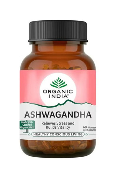 Organic India Ashwagandha - Relieves Stress & Boosts Vitality