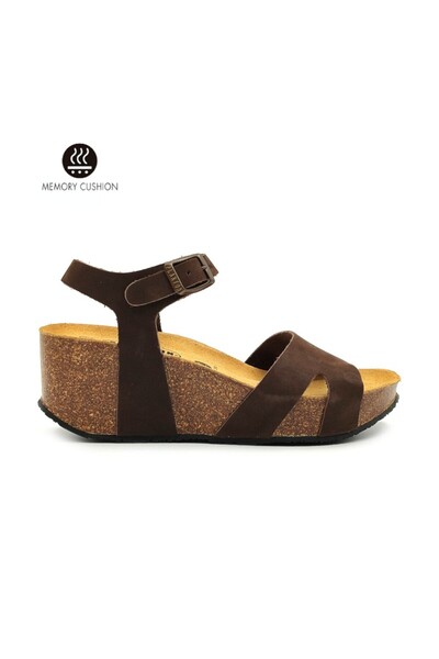 PLAKTON 873037 Nobuck Marron