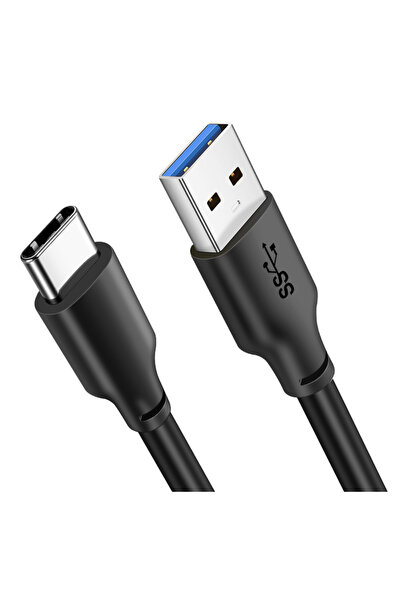 Cabletime καλώδιο USB-C σε USB CMAMN, 3A, 5Gbps, 2m, μαύρο
