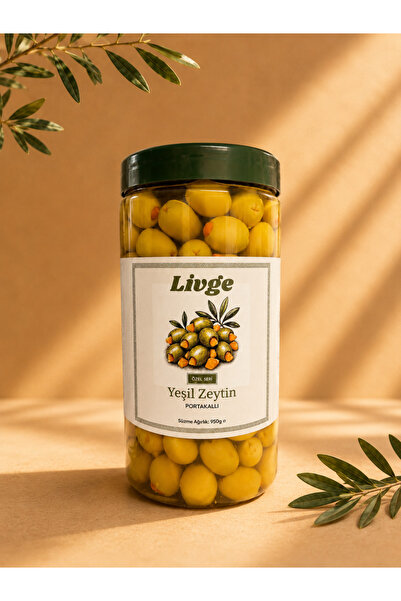 Portakallı Yeşil Zeytin 950 g