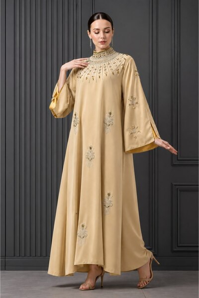 Jood Luxurious embroidered jalabiya