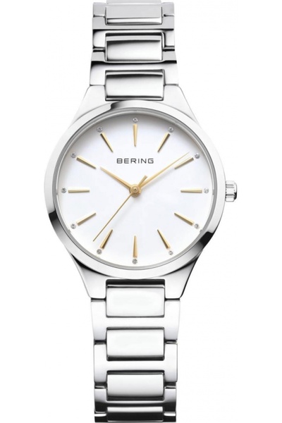 Bering Ceas de damă 15630-704-P argintiu, clasic, în stil bijuterie